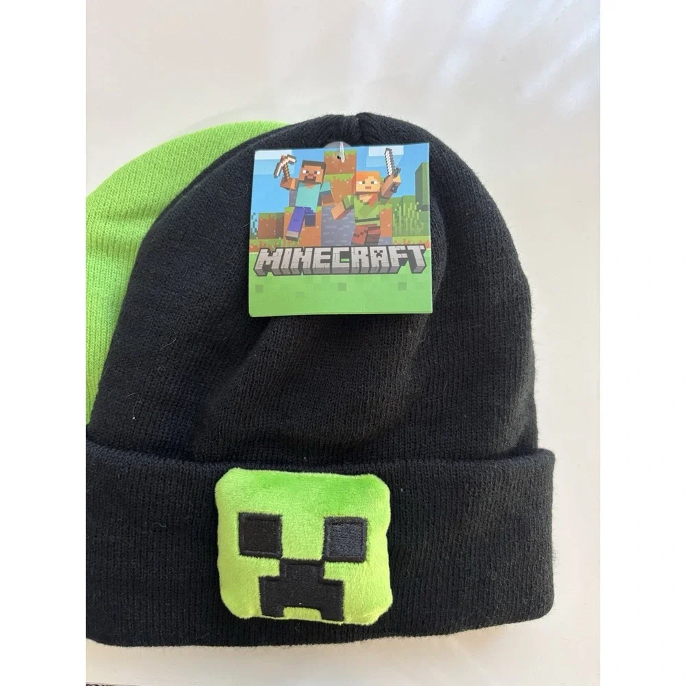 Minecraft creeper beanie